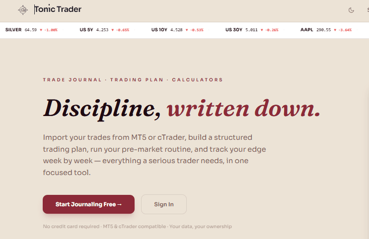 Tonic Trader